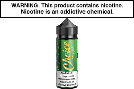 100 RACKS BY CHOICE E JUICE 120ML