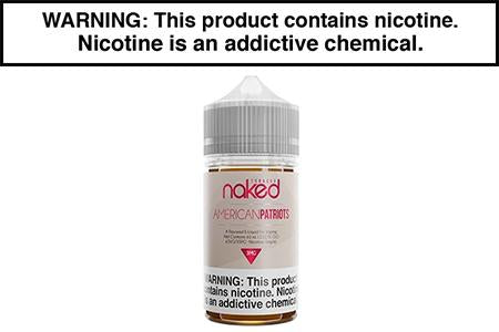 AMERICAN PATRIOTS BY NAKED 100 VAPE JUICE