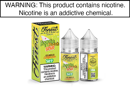 APPLE PEACH BY THE FINEST SALT NIC SERIES