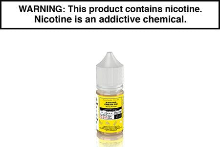BANANA CREAM PIE BY GLAS BASIX NIC SALTS