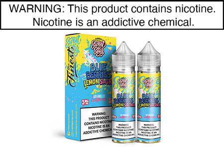 BLUE BERRIES LEMON SWIRL BY THE FINEST SWEET & SOUR