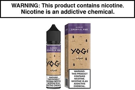 BLUEBERRY GRANOLA BAR BY YOGI E LIQUID