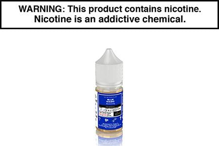BLUE MAGIC BY GLAS BASIX NIC SALTS