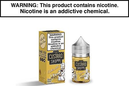 BUTTERSCOTCH BY THE CUSTARD SHOPPE SALT NIC