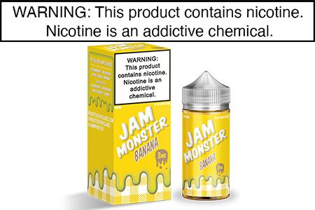 BANANA BY JAM MONSTER 100ML
