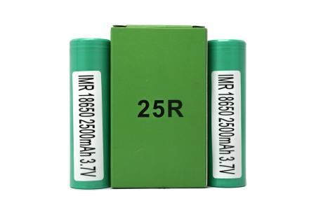 SAMSUNG INR 18650 25R FLAT TOP BATTERIES