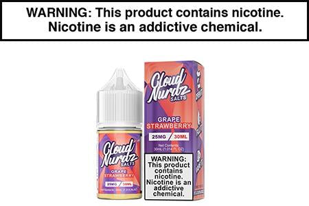 GRAPE STRAWBERRY BY CLOUD NURDZ SALT
