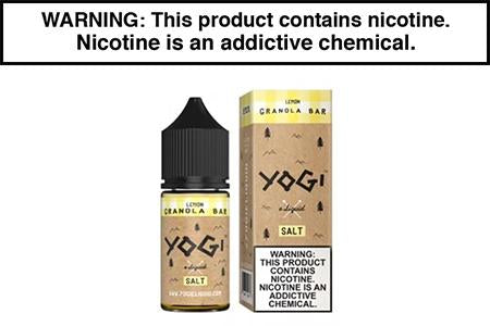 LEMON GRANOLA BAR BY YOGI E LIQUID SALT