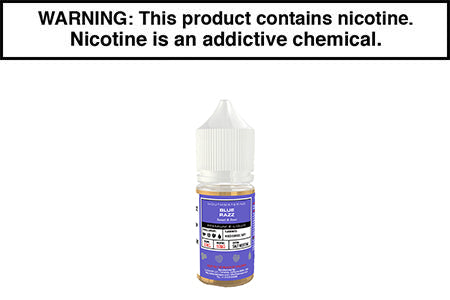 BLUE RAZZ BY GLASS BASIX NIC SALTS
