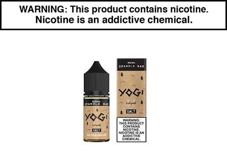 ORIGINAL GRANOLA BAR BY YOGI E LIQUID SALT