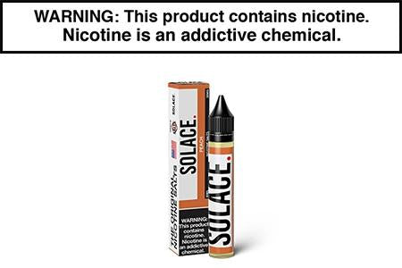 NEKED PEACH RINGS BY SOLACE VAPOR NICOTINE SALT