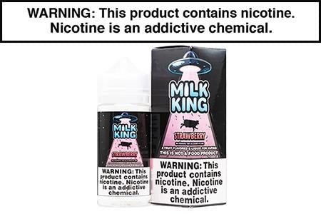 STRAWBERRY BY MILK KING E LIQUID