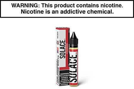 STRAWBERRY HARD CANDY BY SOLACE VAPOR NICOTINE SALT