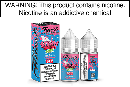 STRAW MELON BY THE FINEST SALT NIC SERIES