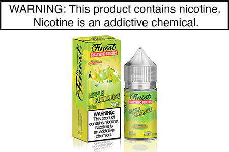 APPLE PEARADISE BY THE FINEST SALT NIC SERIES 