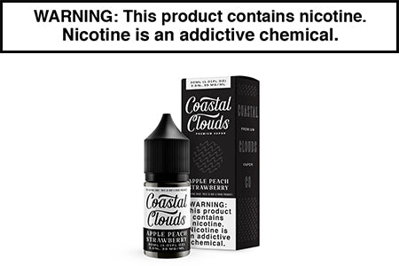 APPLE PEACH STRAWBERRY BY COASTAL CLOUDS CO SALT