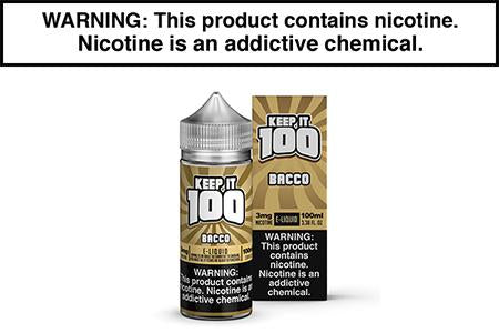 BACCO BY KEEP IT 100