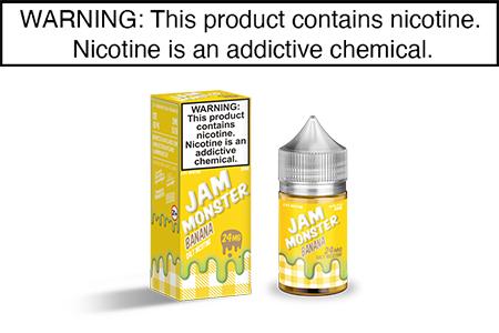 BANANA BY JAM MONSTER SALT NIC 30ML