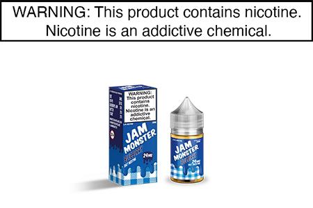 BLUEBERRY BY JAM MONSTER SALT NIC 30ML