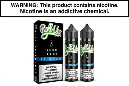 BLUE RASPBERRY TWIN PACK BY JUICE ROLL UPZ