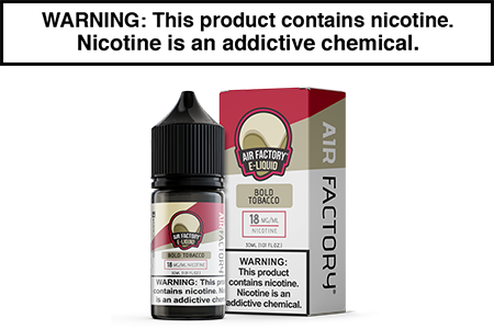 BOLD TOBACCO BY AIR FACTORY SALT