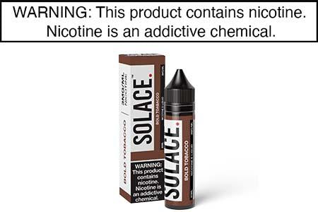 BOLD TOBACCO BY SOLACE VAPOR