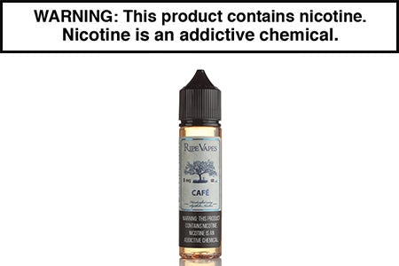 CAFE BY RIPE VAPES SYNTHETIC 60ML