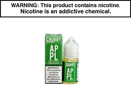 APPLE BY CHUBBY BUBBLE VAPES NIC SALT