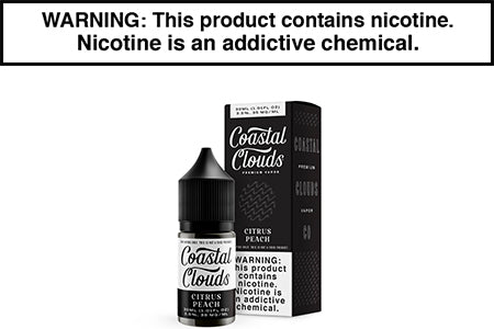 CITRUS PEACH BY COASTAL CLOUDS CO SALT