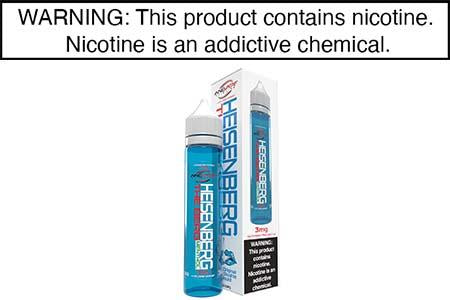 HEISENBERG MENTHOL BY INNEVAPE E LIQUIDS 75ML