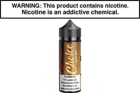 HOOD RICH BY CHOICE E JUICE 120ML