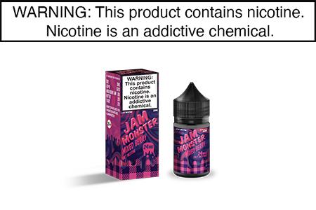 MIXED BERRY BY JAM MONSTER SALT NIC 30ML