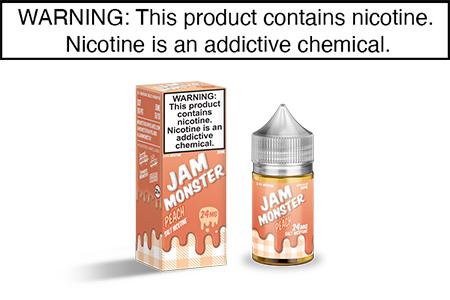 PEACH BY JAM MONSTER SALT NIC 30ML