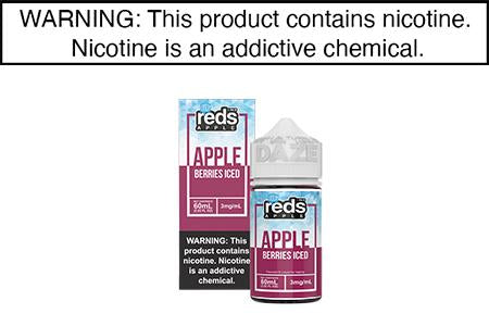 RED APPLE BERRY ICED BY REDS APPLE E JUICE 60ML