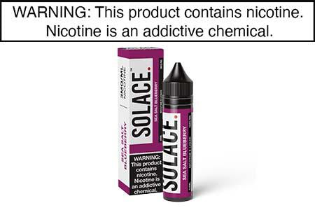 SEA SALT BLUEBERRY BY SOLACE VAPOR