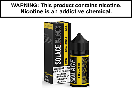 COOL MANGO BY SOLACE BLACK NICOTINE SALT