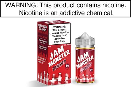 STRAWBERRY BY JAM MONSTER 100ML