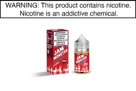 STRAWBERRY BY JAM MONSTER SALT NIC 30ML