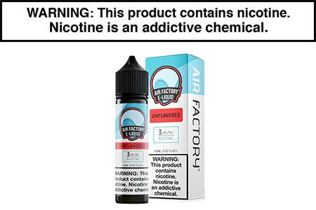 UNFLAVORED BY AIR FACTORY