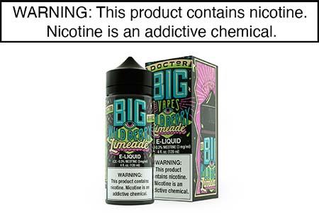 WILDBERRY LIMEADE BY BIG BOTTLE CO 120ML