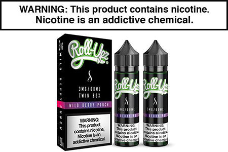 WILD BERRY PUNCH TWIN PACK BY JUICE ROLL UPZ